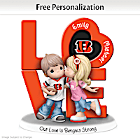 Our Love Is Bengals Strong Personalized Figurine