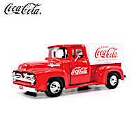 1955 Ford F-100 COCA-COLA Tarpaulin Diecast Truck