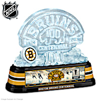 Boston Bruins® Centennial Tribute With Game Used Puck
