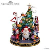 The Nightmare Before Christmas Illuminated Tabletop Tree