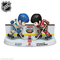 Blackhawks&reg;, Blues&reg; Winter Classic Face-Off Figurine
