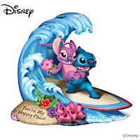Disney Stitch And Angel Beach Coin Bank