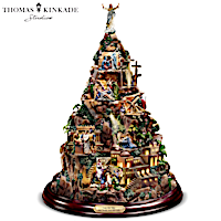 Thomas Kinkade "Story Of Christ" Illuminated Sculpture