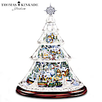 Thomas Kinkade Holiday Reflections Tree