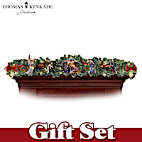 Thomas Kinkade Nativity Garland Set