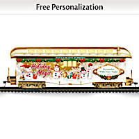 2021 Personalized Holiday Train Car
