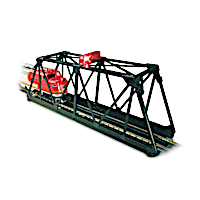 N Scale Blinking Bridge Train Accessory 