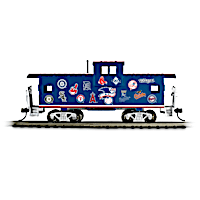 HO-Scale MLB Caboose With All 30 Team Logos