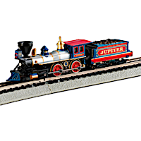 N-Scale Central Pacific "Jupiter" Locomotive And Tender