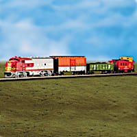 "The Super Chief" 4-Car N-Scale Lighted Train Set