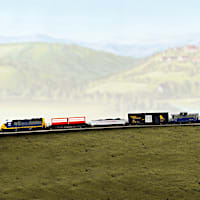 "The Freightmaster" 60-Piece N-Scale Illuminated Train Set