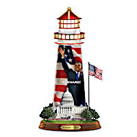 Barack Obama "Forward" Lighthouse Sculpture