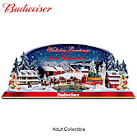 Holiday Greetings From Budweiser Sculpture