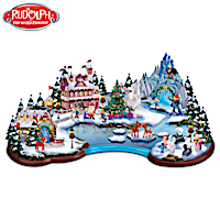 Rudolph's Christmas Cove Sculpture