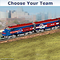 "Choose Your Team" NFL Illuminated Electric Train