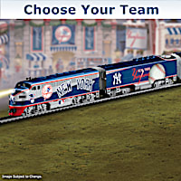 "Choose Your Team" MLB Illuminated Electric Train