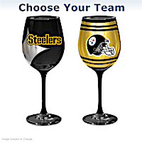 NFL Wine Glass Collection: Choose Your Team