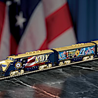 HO-Scale "U.S. Navy Express" Illuminated Train Collection