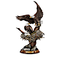 Bald Eagle Sculpture Collection Inspired By Live Eagle Cams