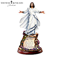 Thomas Kinkade Illuminated Jesus Sculpture Collection
