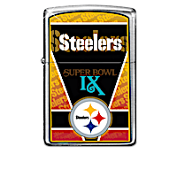 Pittsburgh Steelers Zippo&reg; Collection With Display