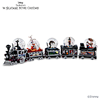 The Nightmare Before Christmas Musical Glitter Globe Train