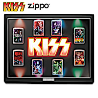 KISS™ Zippo® Lighter Collection With Display