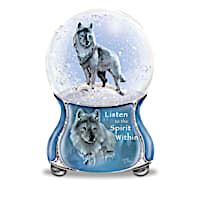 Eddie LePage Spirits Within Musical Glitter Globe Collection