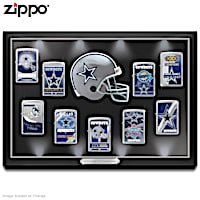 Dallas Cowboys Zippo® Collection With Display
