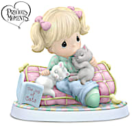 Precious Moments Figurine Collection Celebrates Cuddly Cats
