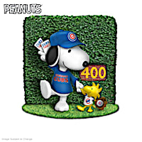 PEANUTS Snoopy Chicago Cubs Fan-itude Figurine Collection