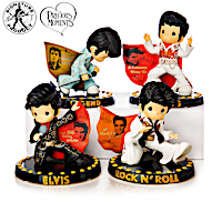 Precious Moments "Rocking With The King" Figurine Collection