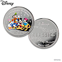 "Disney Classics" Silver-Plated Proof Collection