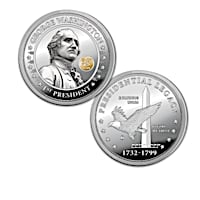 George Washington Legacy Silver-Plated Proof Coin Collection