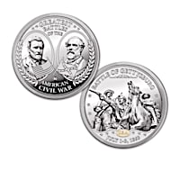 The Greatest Battles Of The Civil War Proof Coin Collection