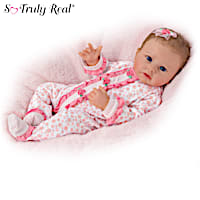 "Katie" Lifelike Interactive Baby Doll With Accessories