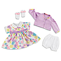 Clothing And Accessory Collection For 17" - 19" Baby Dolls