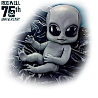 Alien Baby Dolls With Realistic Markings And Cosmic Blankets