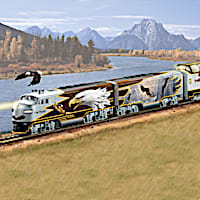 Ted Blaylock Bald Eagle Art Express Train Collection