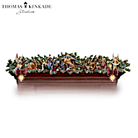 Thomas Kinkade Illuminated "Nativity Story" Garland