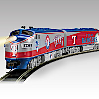 Texas Rangers Express Illuminated Electric Train