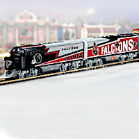 "Atlanta Falcons Express" Illuminated Electric Train