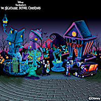 The Nightmare Before Christmas Black Light Village