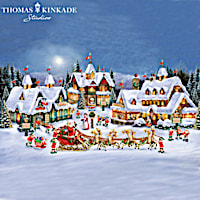 Thomas Kinkade Illuminated "North Pole Village" Collection