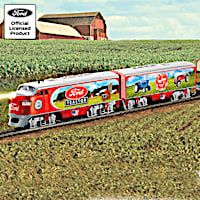 "Ford Classic Tractors Express" Illuminated Electric Train