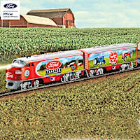 "Ford Classic Tractors Express" Illuminated Electric Train