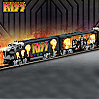 KISS "Rock 'N Roll Express" Illuminated Electric Train