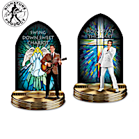 Elvis Presley Illuminated Gospel Music Sculpture Collection