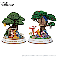 Disney Winnie The Pooh "Hundred Acre Wood" Sculptures