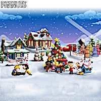 PEANUTS Illuminated Christmas Village Collection